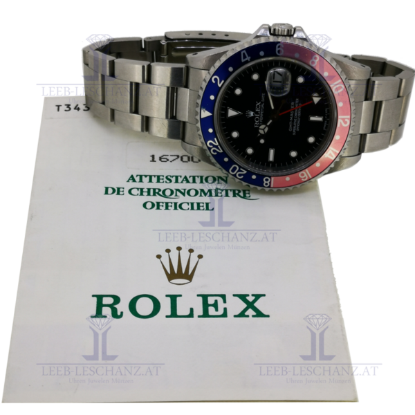 Rolex GMT Master1 "PEPSI" 16700