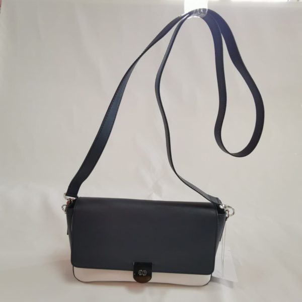 ESCADA Sport Shoulder Bag Blue/White