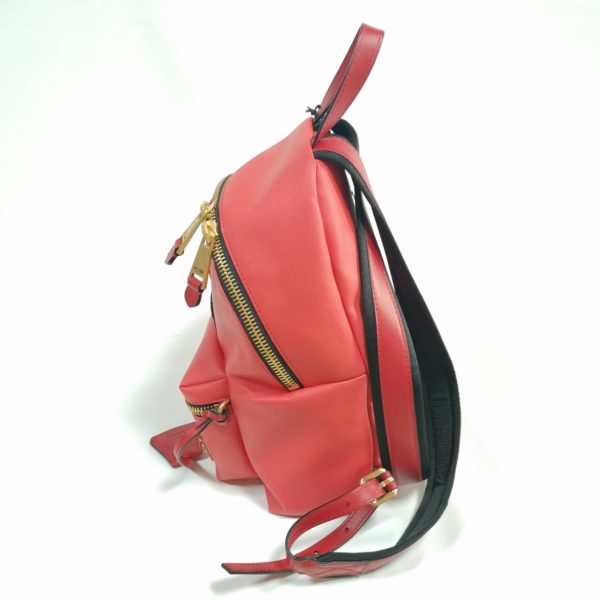 Moschino Couture Teddy Backpack red