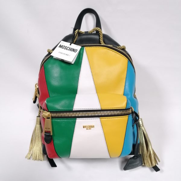 Moschino Couture colour block backpack