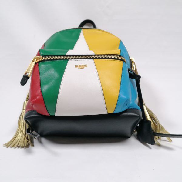 Moschino Couture colour block backpack