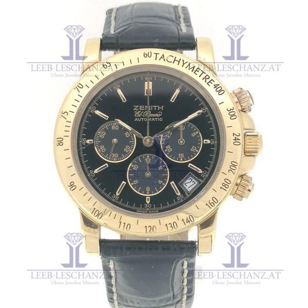 Zenith Rainbow Chrono El Primero 750er Gelbgold