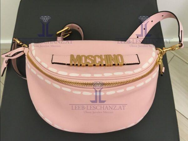 Moschino Couture Pink Leather Bag