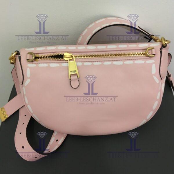 Moschino Couture Pink Leather Bag