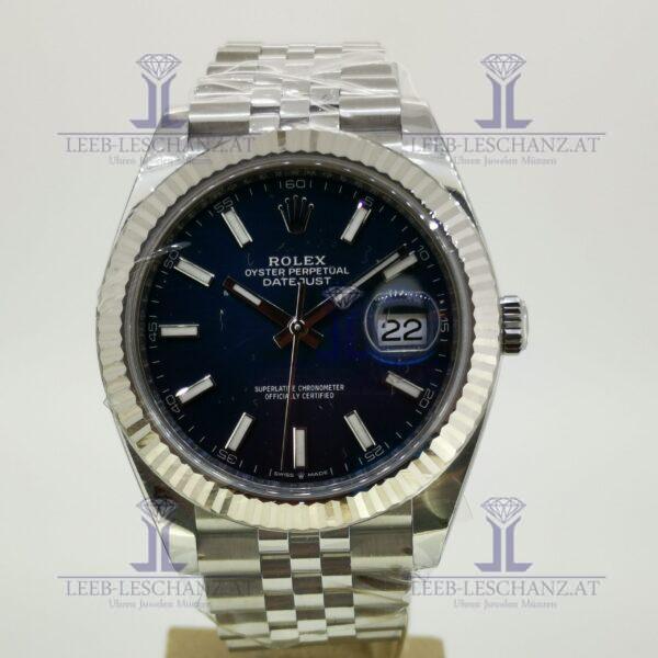 Rolex Datejust 41 blue dial