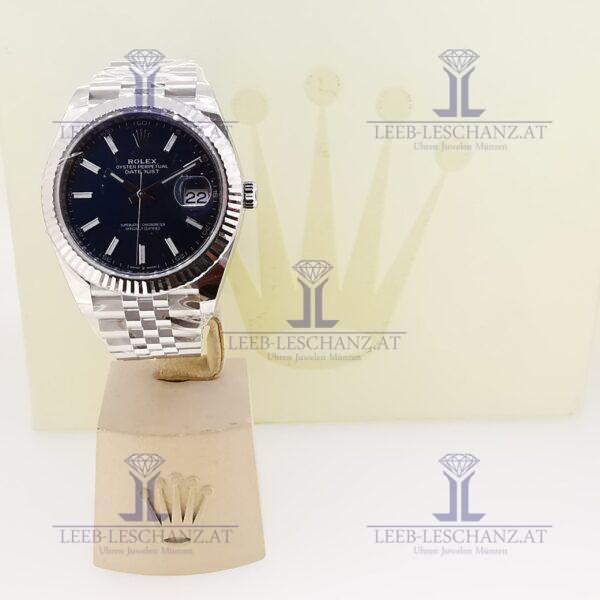 Rolex Datejust 41 blue dial 126334